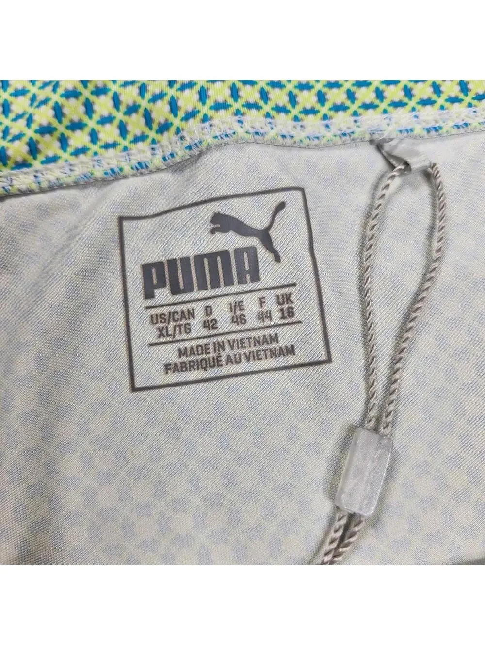 Puma Golf Skirt Athletic Performance Geometric Print Skirt XL - Picture 2 of 6